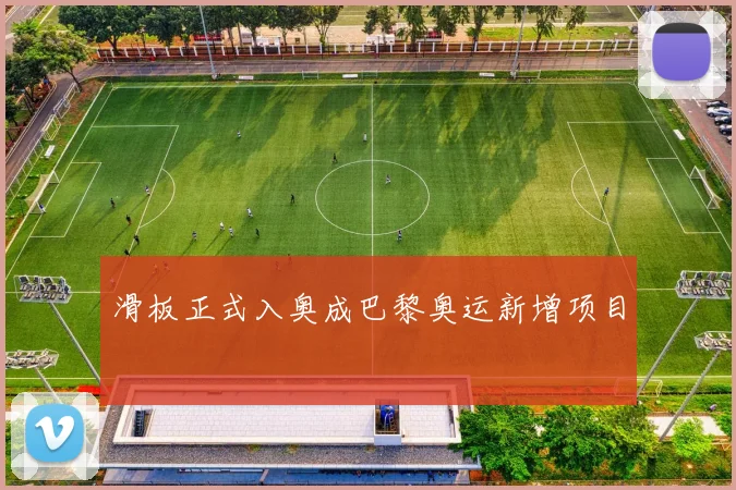 滑板正式入奥成巴黎奥运新增项目